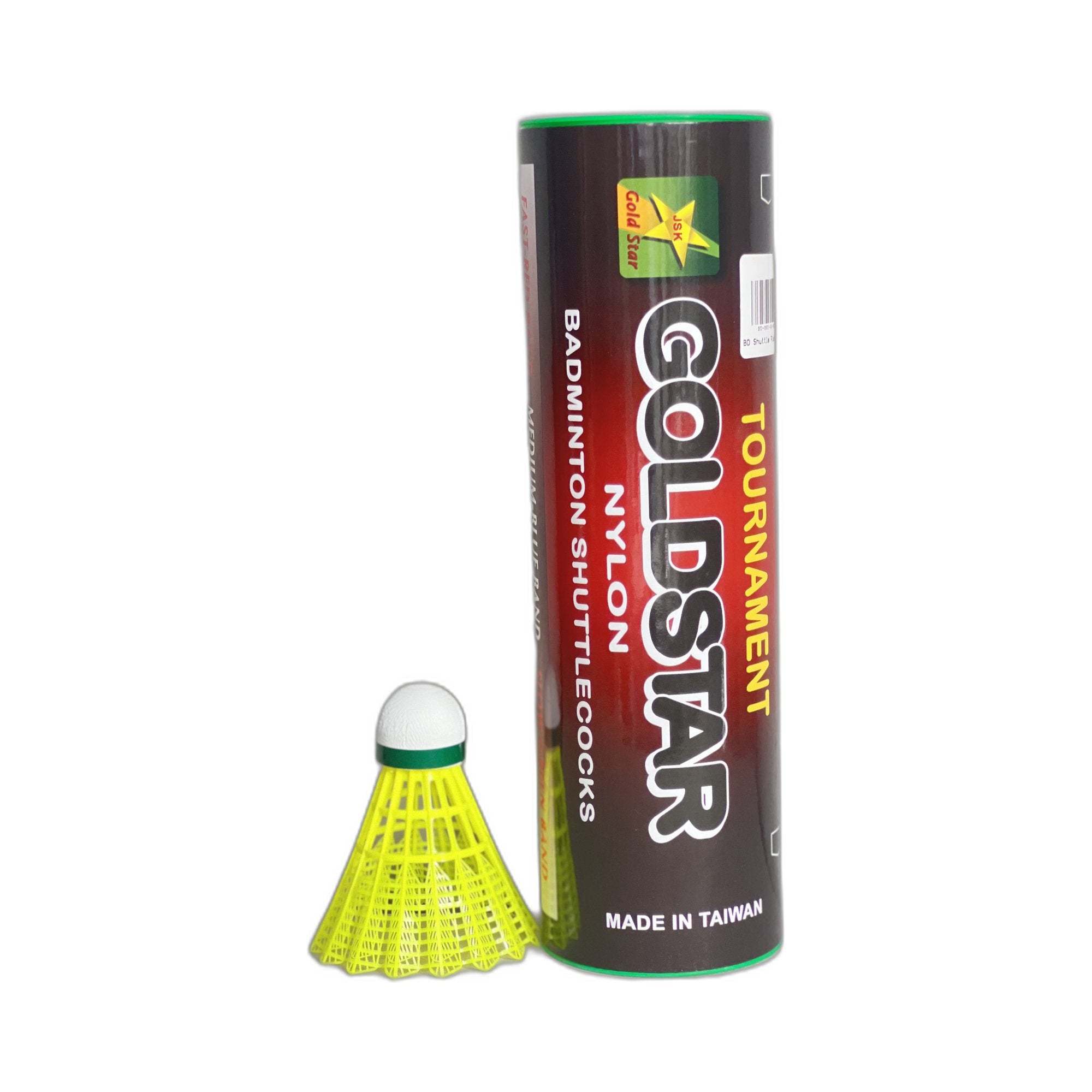 BD Shuttle Plastic GoldStar Yellow 1Pc