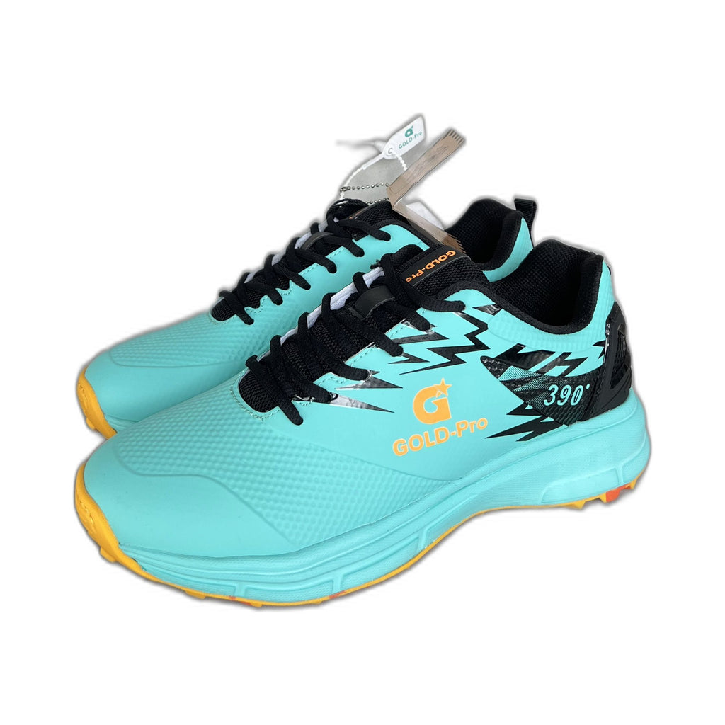 Gold Pro Cricket Shoes