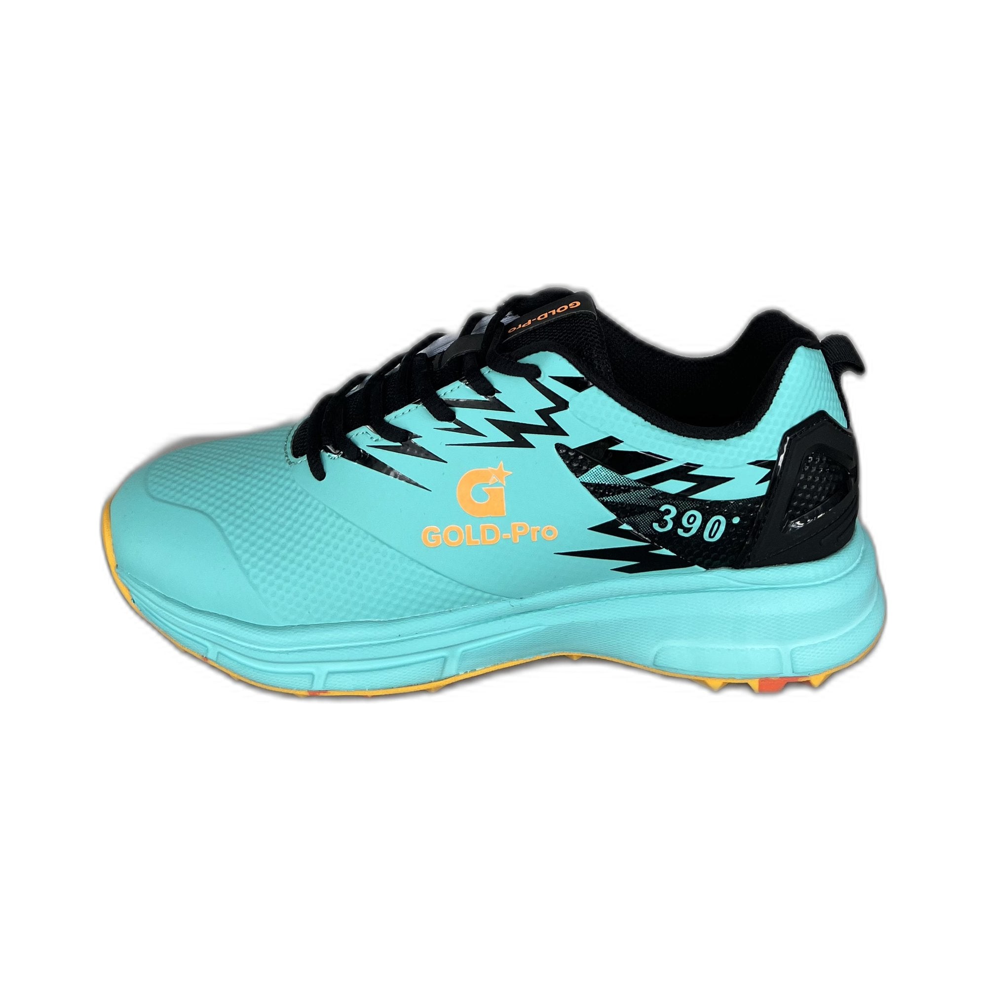 Gold Pro Cricket Shoes