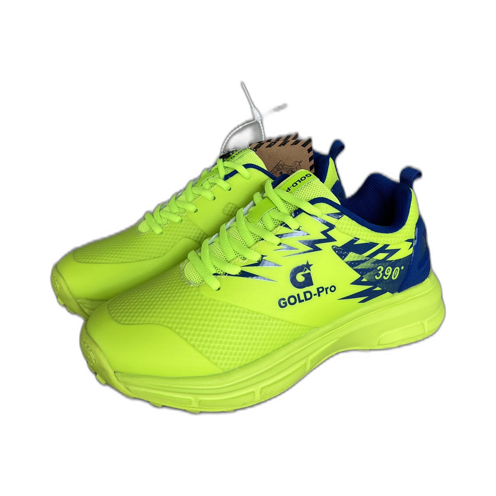 Gold Pro Cricket Shoes