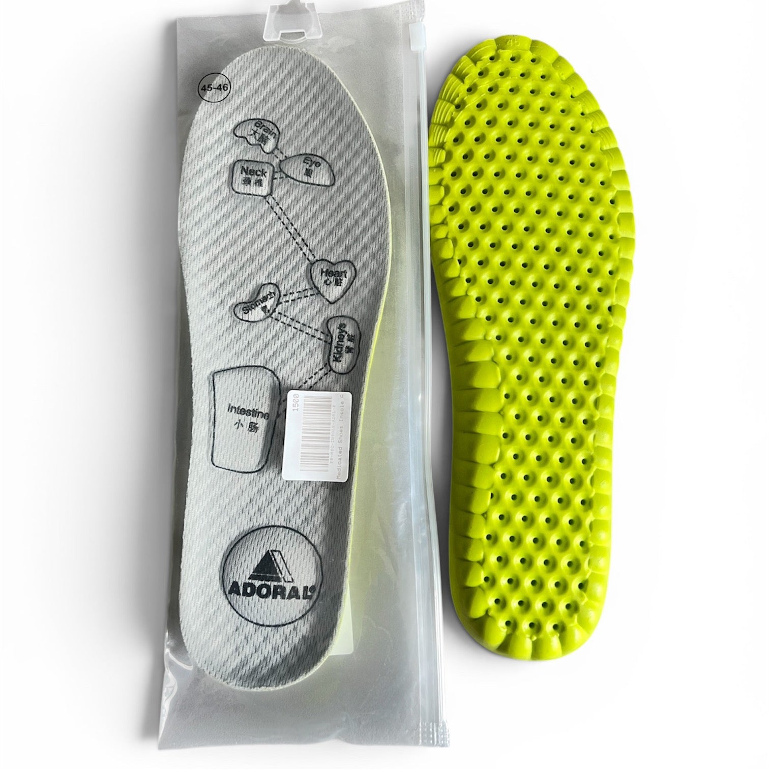 Medicated Shoes Insole Adoral Prem Pair